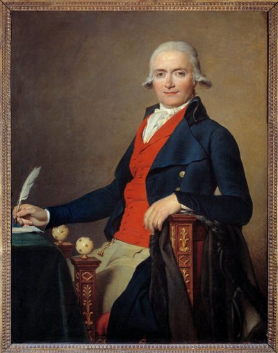 Portret van Minister Gaspard Meyer (1749-1799) door Jacques Louis David