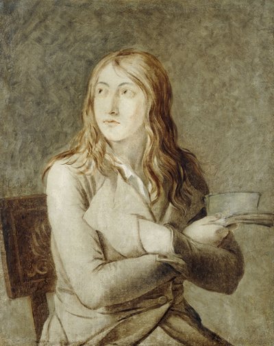 Portret van een jonge man, 1793 door Jacques Louis David