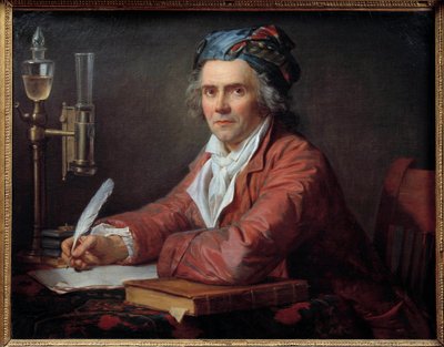 Portret van dokter Alphonse Leroy door Jacques Louis David
