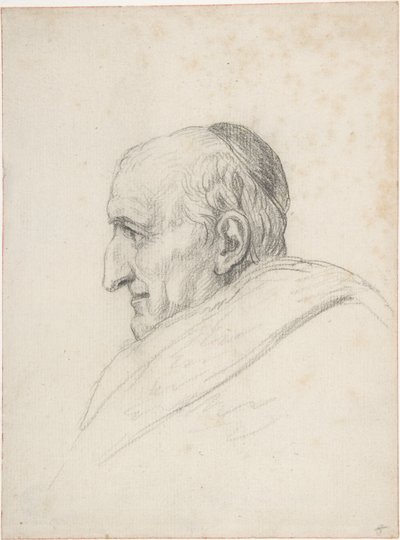 Kardinaal Pacca door Jacques Louis David