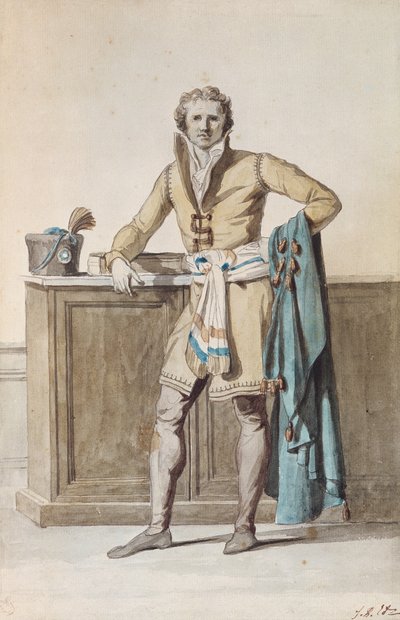 De Franse Burger door Jacques Louis David