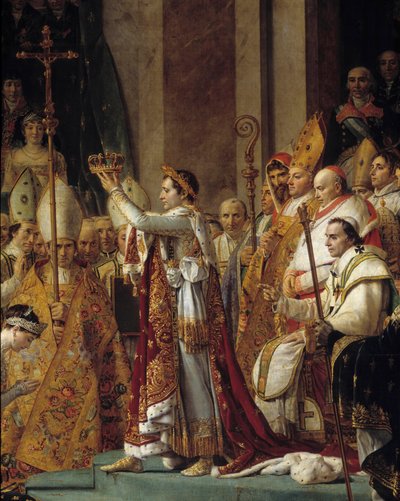 De Rite van Napoleon (detail) door Jacques Louis David