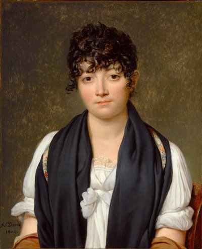 Onbekend beeld door Jacques Louis David