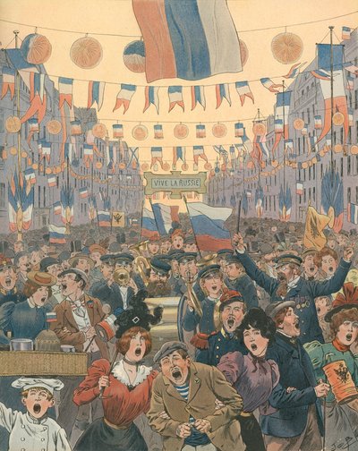 Rusland - Nationaal lied door Jacques Marie Gaston Onfray de Breville (Job)
