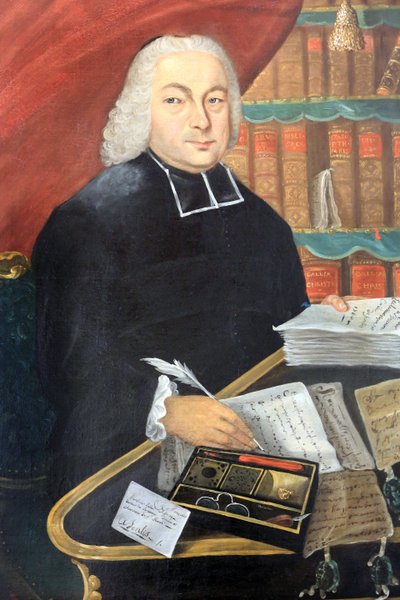 Portret van Kanunnik Afforty door Jacques Nicolas Julliard