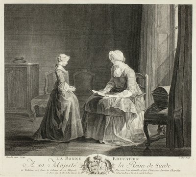 De goede opvoeding door Jacques Philippe Le Bas