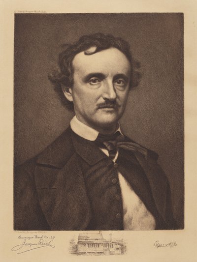 Edgar Allen Poe door Jacques Reich