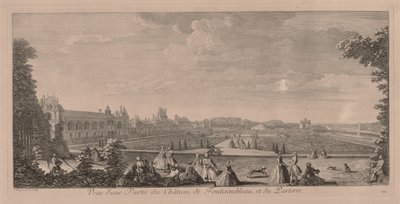 Chateau Fontainebleau en tuinen door Jacques Rigaud