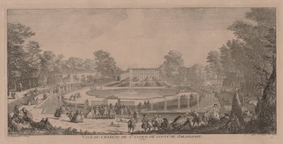Kasteel St. Cloud door Jacques Rigaud