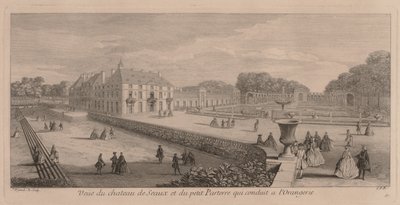 Kasteel en Tuin van Seaux door Jacques Rigaud
