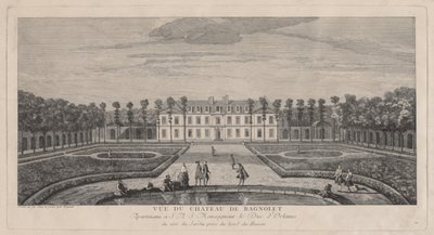Kasteel van Bagnolet door Jacques Rigaud