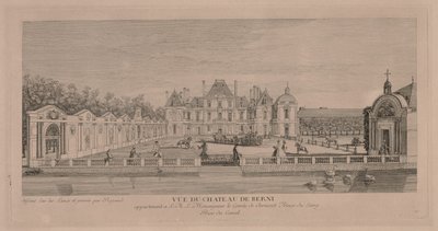 Kasteel van Berny door Jacques Rigaud