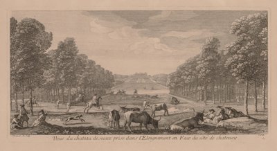 Kasteel van Berny door Jacques Rigaud