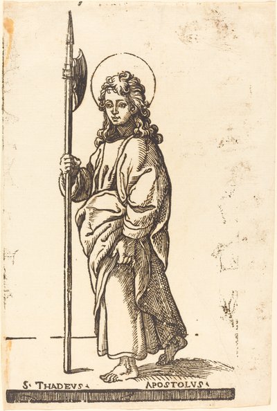 Sint Judas (Thaddeus) door Jacques Stella