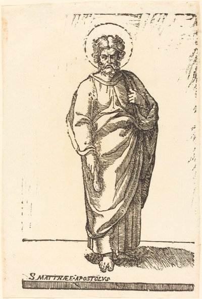 Sint Matteüs door Jacques Stella