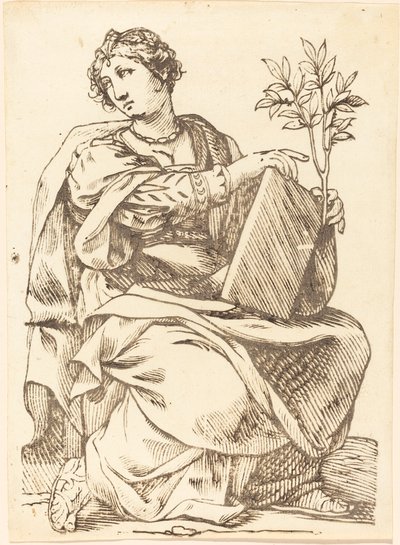 Sibylla Agrippa door Jacques Stella