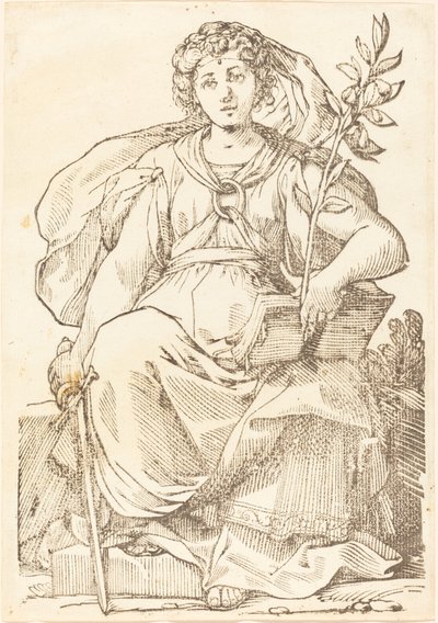 Sibylla Europa door Jacques Stella