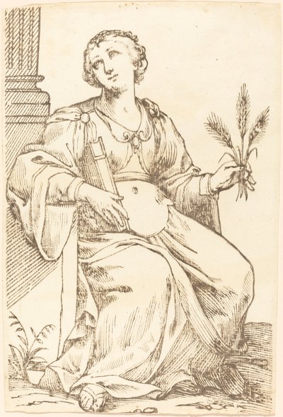 Sibylla Samia door Jacques Stella