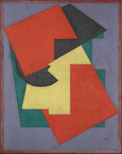 Kleurperspectief (verticaal) door Jacques Villon