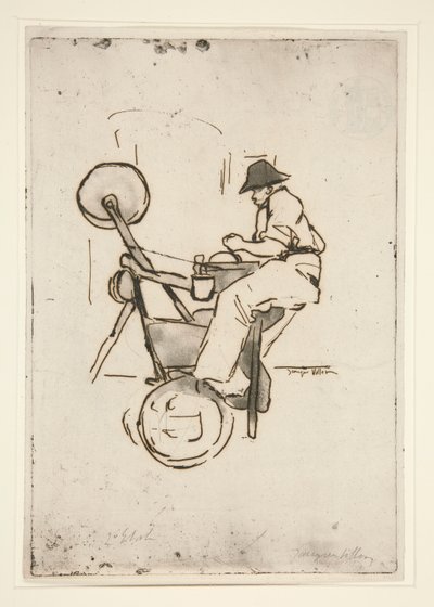 De Messenslijper door Jacques Villon