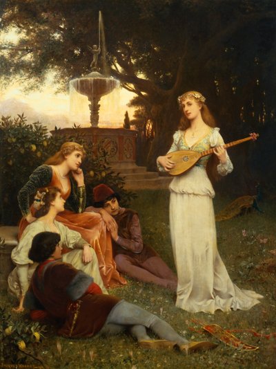De fontein van liefde door Jacques Wagrez