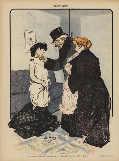 Illustratie voor Le Rire door Jacques Wely