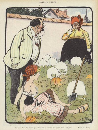 Illustratie voor Le Rire door Jacques Wely