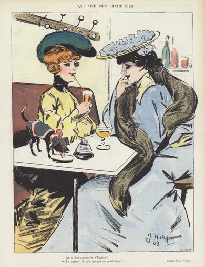Illustratie voor Le Rire door Jacques Wely