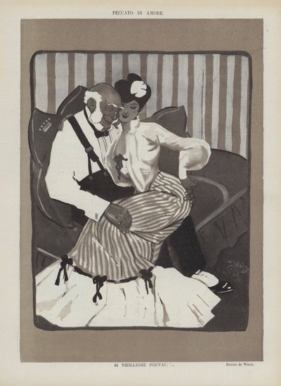 Illustratie voor Le Rire door Jacques Wely