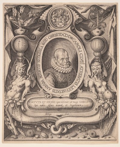 Carolus Clusius, arts en botanicus door Jacques de Gheyn II