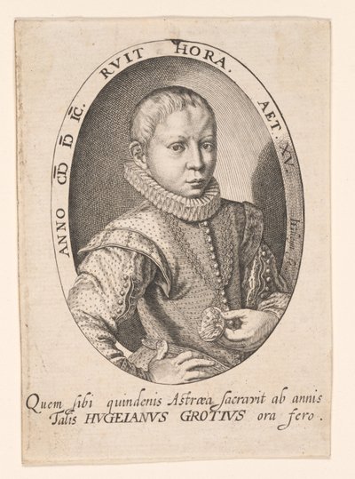 Hugo Grotius door Jacques de Gheyn II