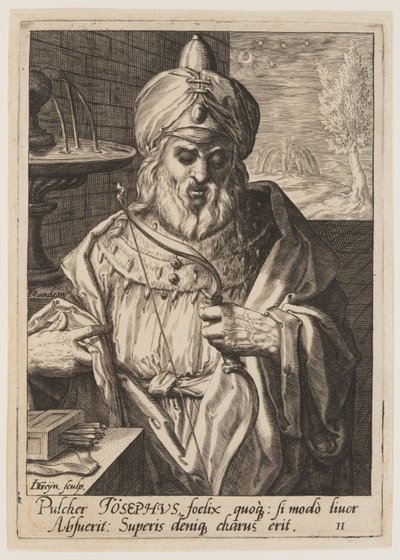 Jozef, uit De twaalf zonen van Jakob door Jacques de Gheyn II