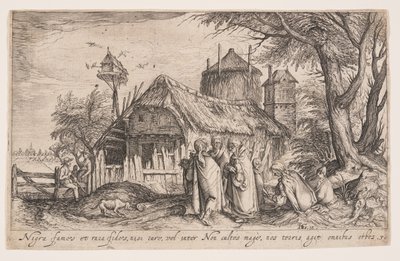 Landschap met Roma, uit Landschappen door Jacques de Gheyn II