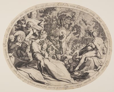 Wonder van de broden door Jacques de Gheyn II