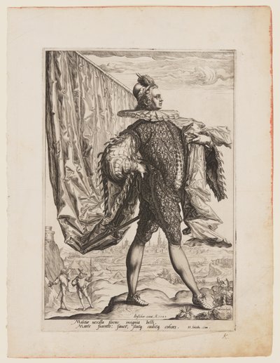 Standaard drager door Jacques de Gheyn II