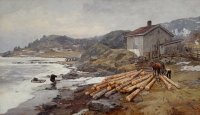 Hout verplaatsen door Jahn Ekenaes