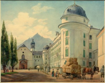 Innsbruck (Tirol, Oostenrijk) door Jakob Alt