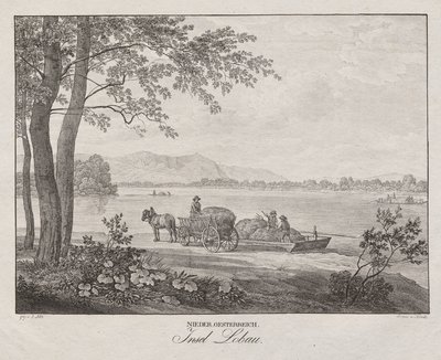 Neder-Oostenrijk, Eiland Lobau door Jakob Alt