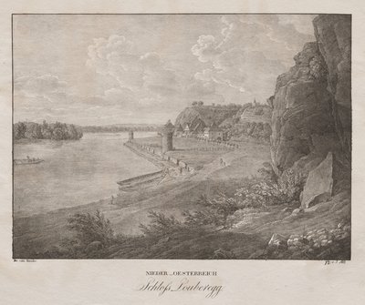 Neder-Oostenrijk, Kasteel Louberegg door Jakob Alt
