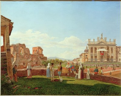 Rome (Italië) door Jakob Alt