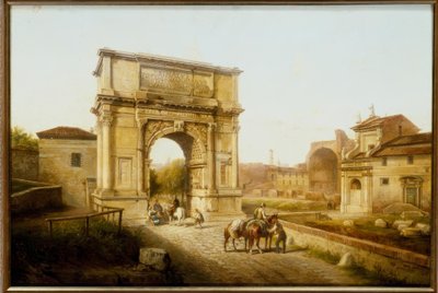Rome, Titusboog door Jakob Alt
