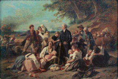 De dorpsbrand door Jakob Becker