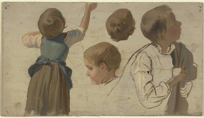 Studies van een kind door Jakob Becker