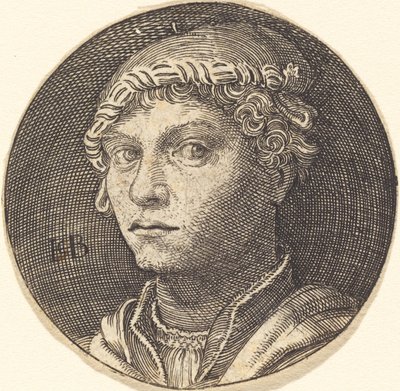 Portret van een Jonge Man door Jakob Binck