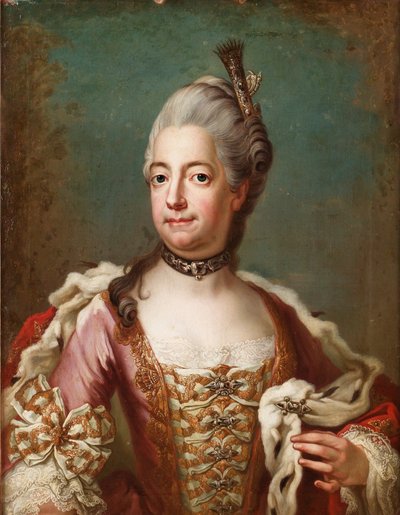 Louisa Ulrika van Pruisen 1720-1782 door Jakob Björk