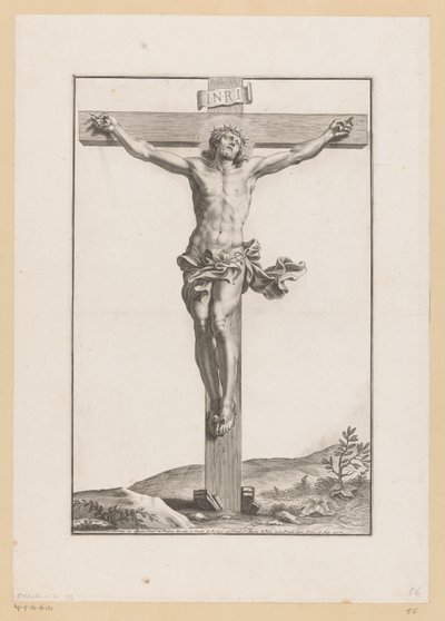Christus aan het kruis door Jakob Frey (I) (possibly)