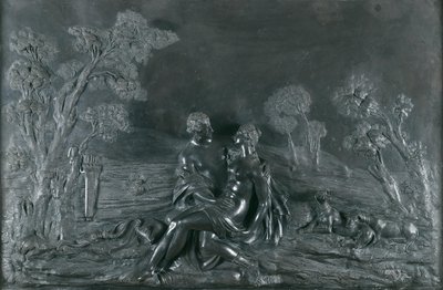 Venus en Adonis door Jakob Gabriel Mollinarolo