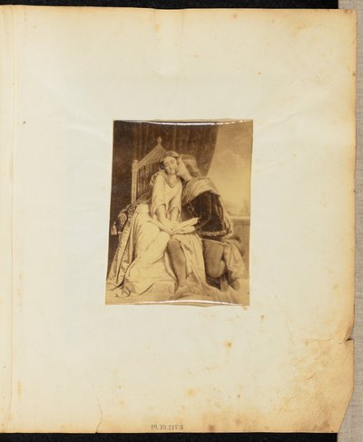 [Schilderij van jonge man en vrouw]. door Jakob Höflinger