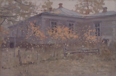 Een Landhuis in de Herfst, 1902 door Jakov Jakovlevich Kalinichenko