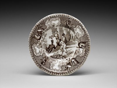 Kopplaat, ca. 1837-1856 door James (attr.to) Beech